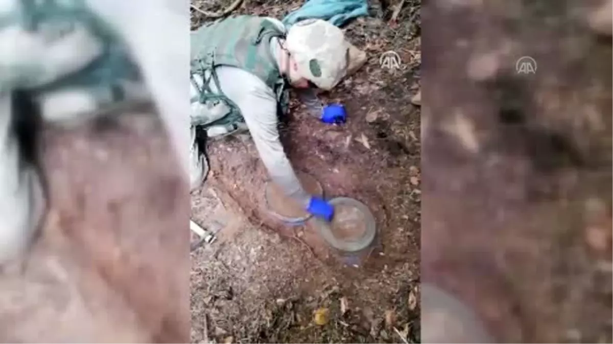Osmaniye’de PKK’ya ait mühimmat ve malzeme ele geçirildi