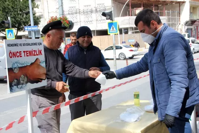 Serik'te koronavirüs tedbirleri