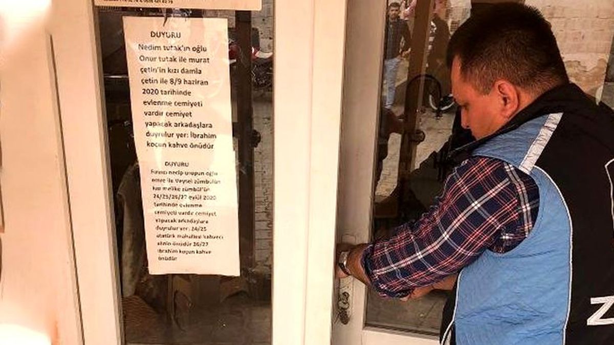 Yasağa rağmen açık olan 2 dükkan fark edildi; soruşturma başlatıldı, mekanlar mühürlendi, para cezası verildi