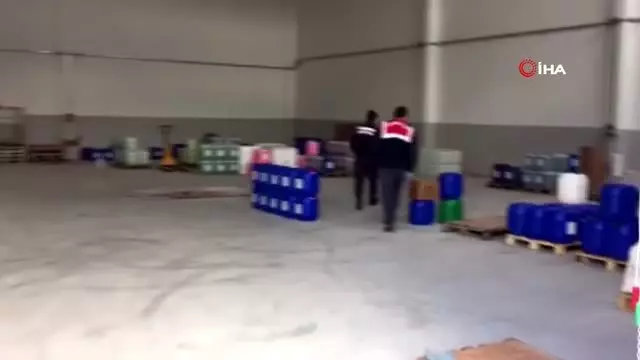 Ankara’da 395 litre kaçak antiseptik dezenfektan ele geçirildi