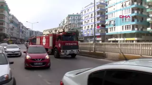 ANTALYA Klima yangını paniğe neden oldu ANTALYA Klima yangını paniğe neden oldu