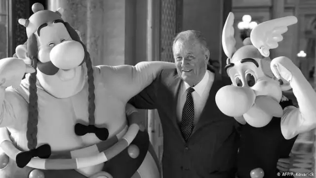 Asteriks'in çizeri Albert Uderzo, 92 yaşında öldü Asteriks'in çizeri Albert Uderzo, 92 yaşında öldü