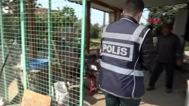 AYDIN Sokağa çıkamayan çifte ekmeği polis ekibi aldı AYDIN Sokağa çıkamayan çifte ekmeği polis ekibi aldı