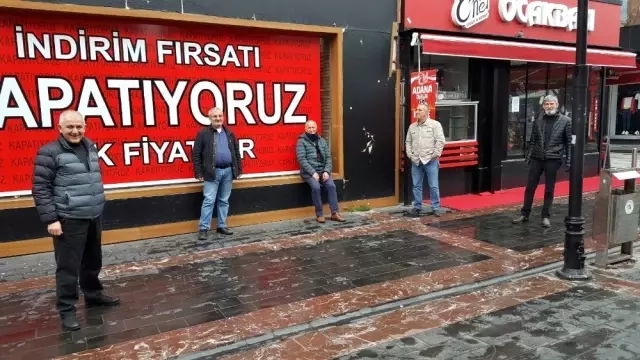 Düzceli esnaflar 1 metre kuralına uydu Düzceli esnaflar 1 metre kuralına uydu