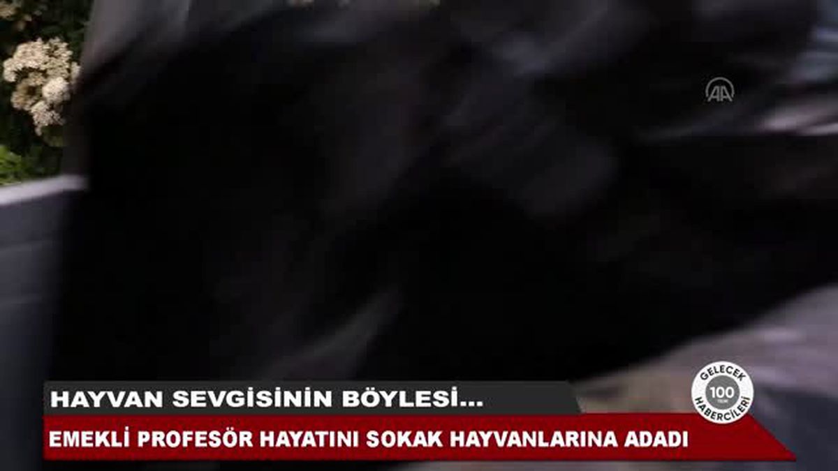 (Gelecek 100 Yılın Habercileri) Emekli olduktan sonra hayatını sokak hayvanlarına adadı
