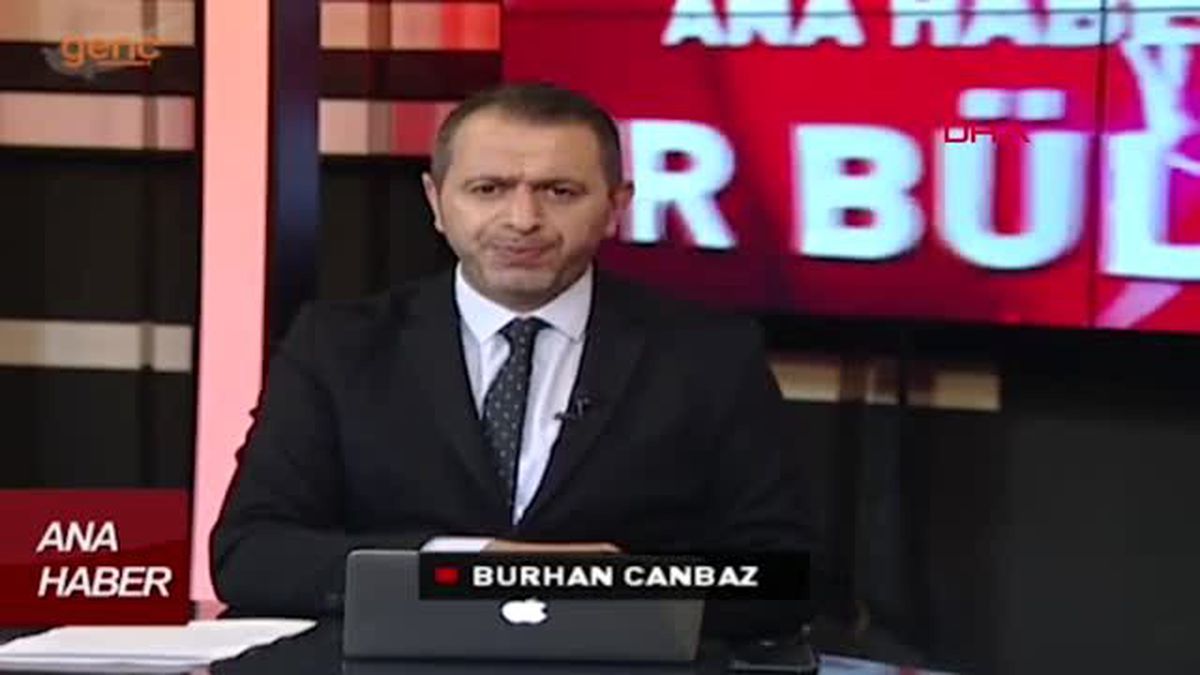 KKTC'de ana haber spikerinin ağzına sinek kaçtı