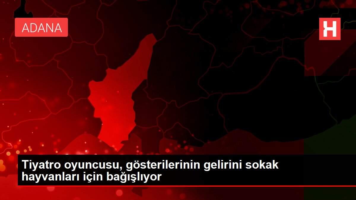 Tiyatro oyuncusu, gösterilerinin gelirini sokak hayvanları için bağışlıyor
