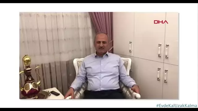 ANKARA Bakan Turhan'dan 'evde kal' çağrısı ANKARA Bakan Turhan'dan 'evde kal' çağrısı