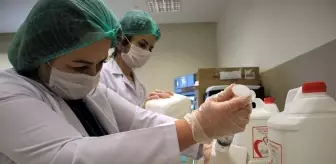 Fethi Sekin: Depremin yükünü alan Şehir Hastanesinde maske ve dezenfektan üretimi başladı Fethi Sekin: Depremin yükünü alan Şehir Hastanesinde maske ve dezenfektan üretimi başladı