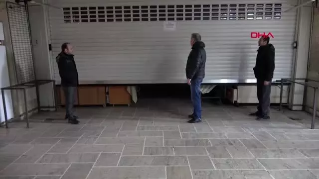 Edirne'de tarihi çarşılar, 'koronavirüs' tedbirleri kapsamında kapatıldı