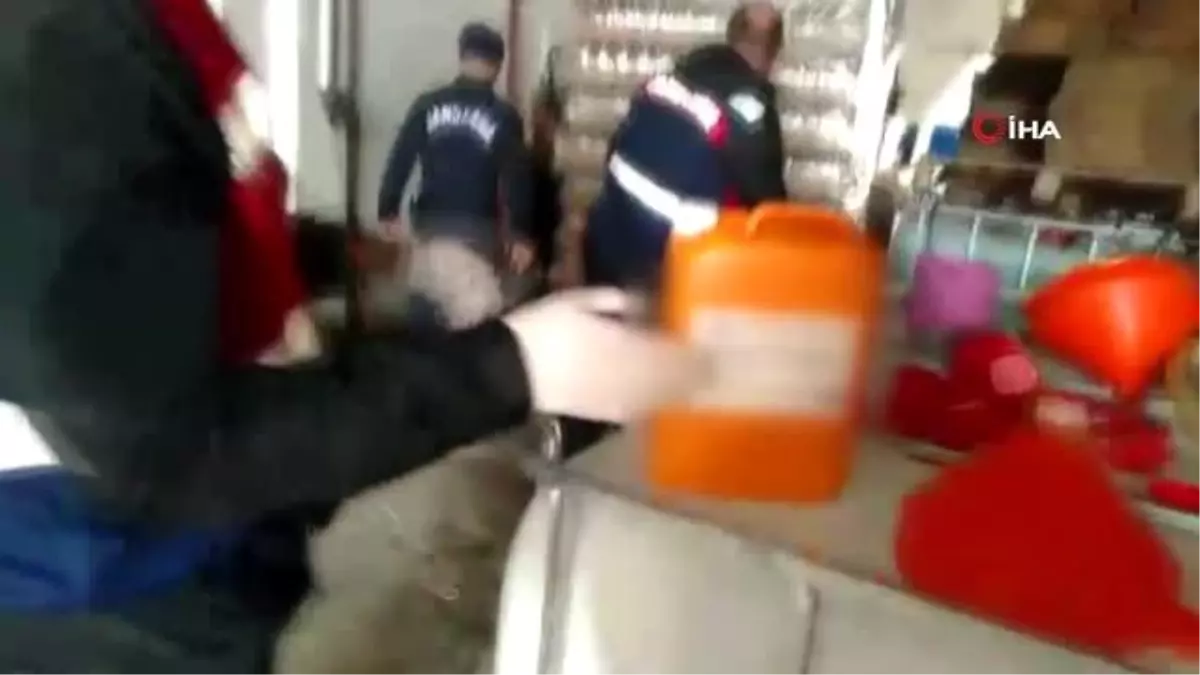 İzmir’de sahte dezenfektan üretenlere bir darbe daha