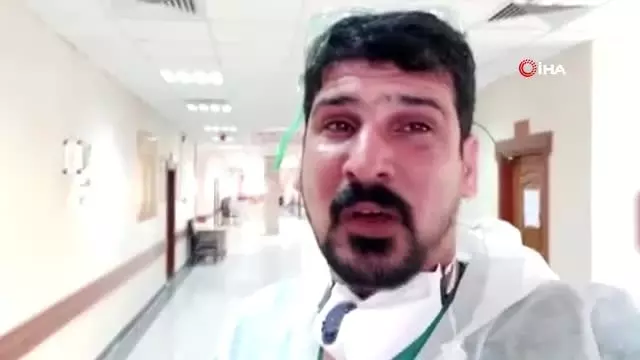 Gördükleri karşısında gözyaşlarını tutamayan doktor: Lütfen evde kalın Gördükleri karşısında gözyaşlarını tutamayan doktor: Lütfen evde kalın