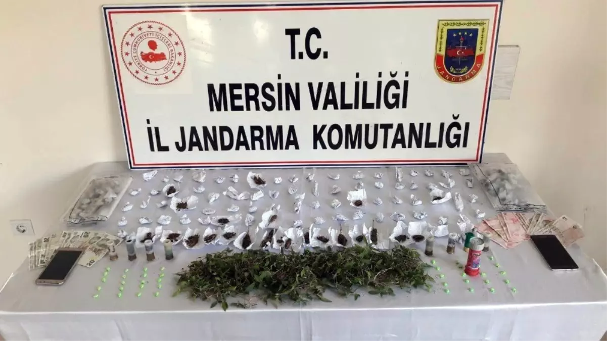 Mersin'de uyuşturucu operasyonu: 5 gözaltı