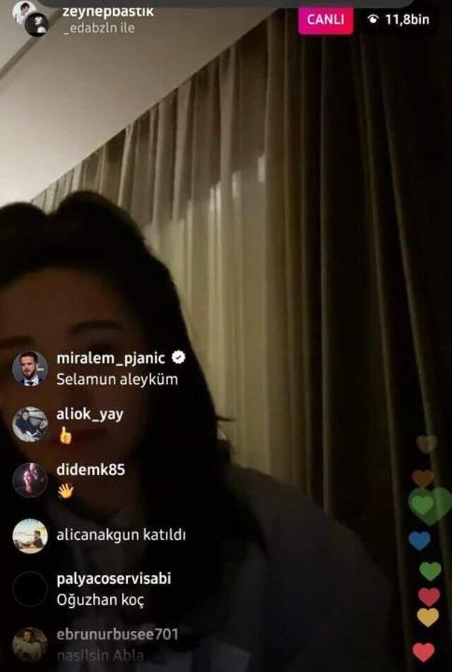 Miralem Pjanic'ten Zeynep Bastık'a mesaj: Bu hikayede yanan ben oldum