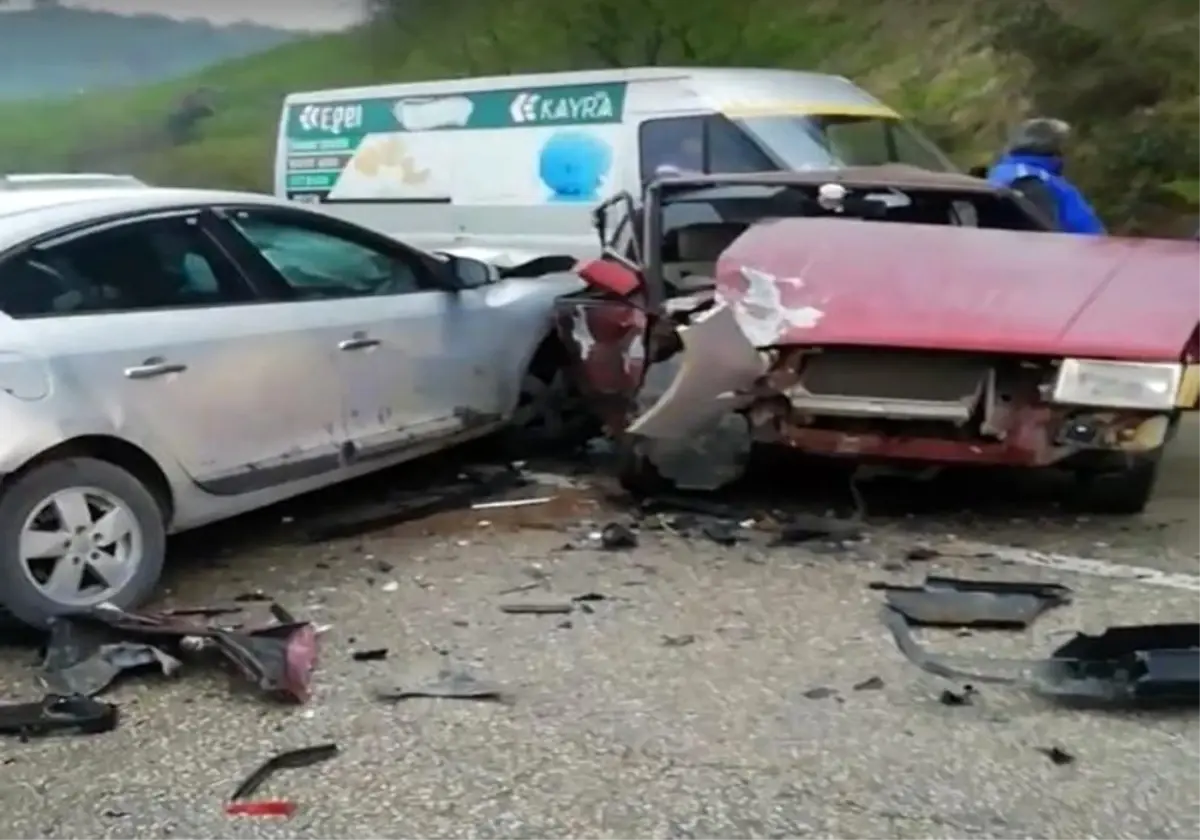 Ordu'da trafik kazası: 3 yaralı