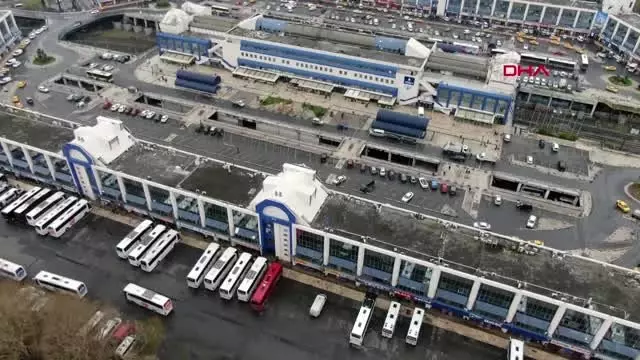 OTOGARLARDA SESSİZLİK HAKİM; YOLCU SAYISI YÜZDE 83 DÜŞTÜ