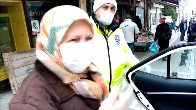 Polisten yaşlılara yardım eli Polisten yaşlılara yardım eli