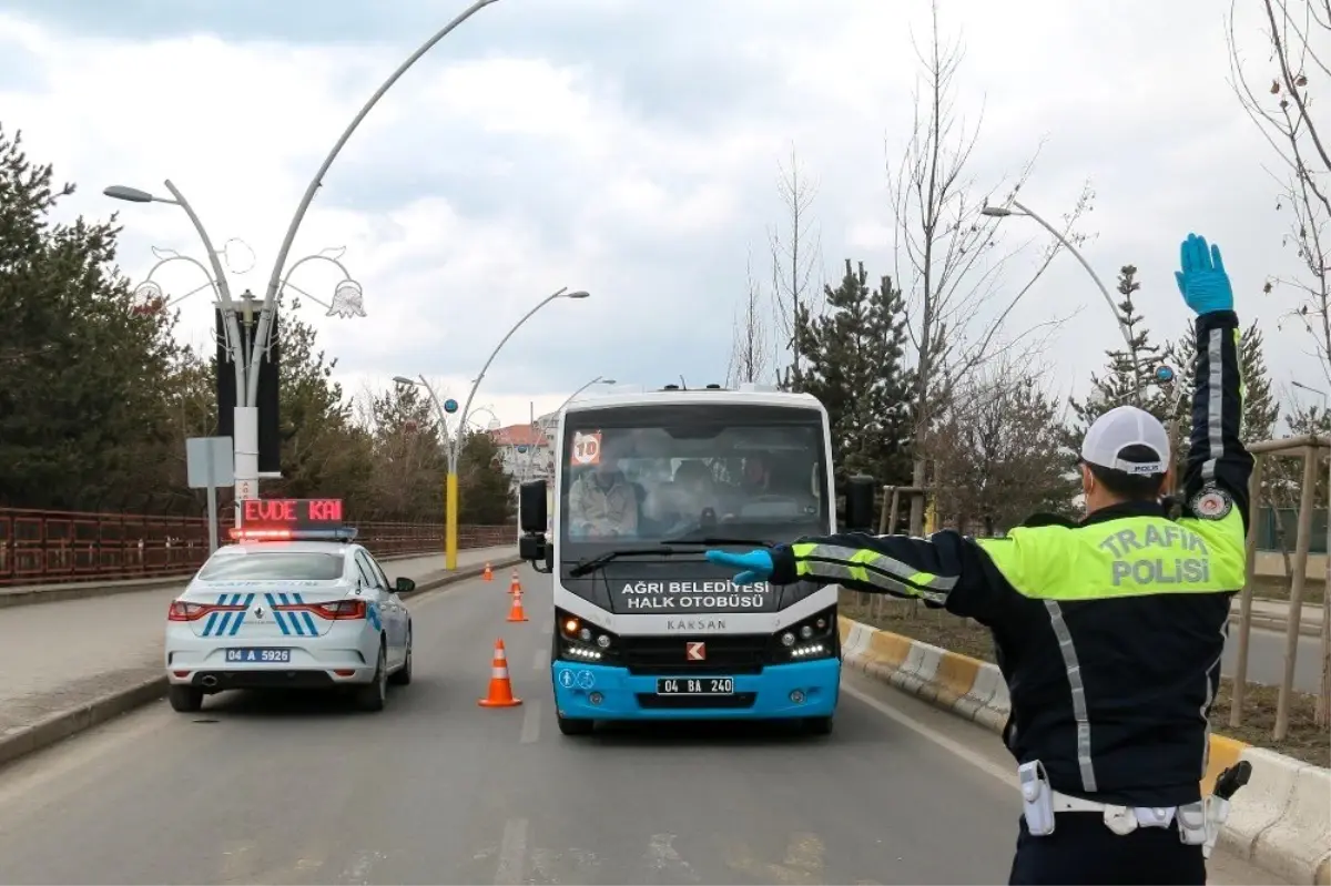 Toplu taşıma araçlarında korona denetimi