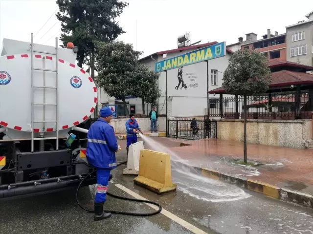 Trabzon, Ordu ve Rize'de koronavirüsle mücadele çalışmaları Trabzon, Ordu ve Rize'de koronavirüsle mücadele çalışmaları