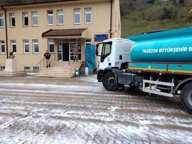 Trabzon, Ordu ve Rize'de koronavirüsle mücadele çalışmaları Trabzon, Ordu ve Rize'de koronavirüsle mücadele çalışmaları