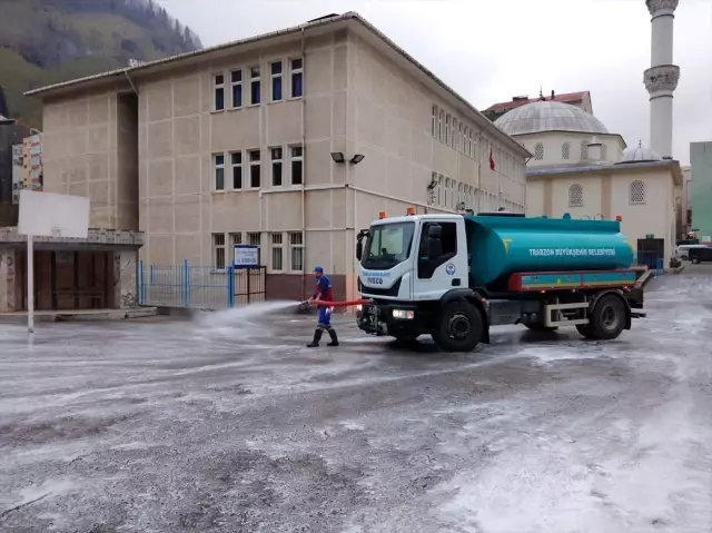 Trabzon, Ordu ve Rize'de koronavirüsle mücadele çalışmaları Trabzon, Ordu ve Rize'de koronavirüsle mücadele çalışmaları