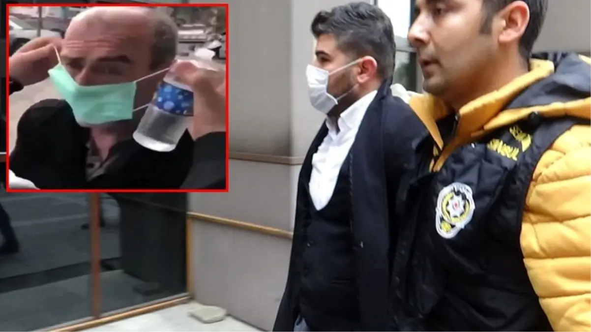 Yaşlı adama zorla maske takıp kafasına kolonya döken şüpheli: O benim arkadaşım