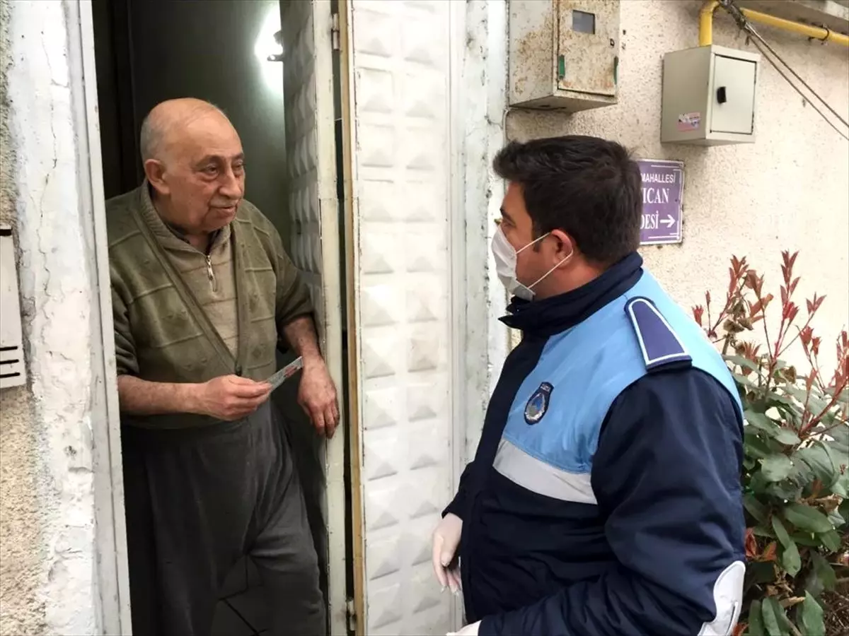 Zabıtaya hitabıyla duygulandıran Burhan amcadan