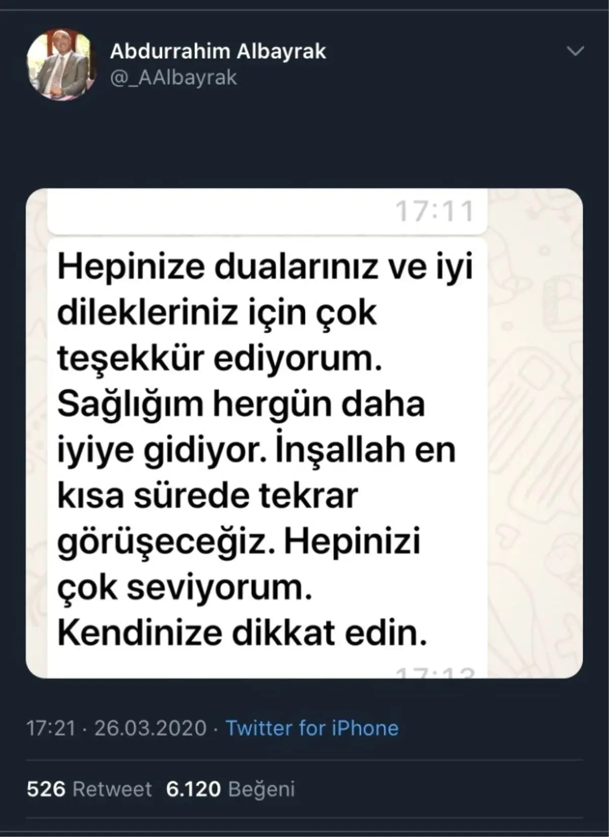 Abdurrahim Albayrak: