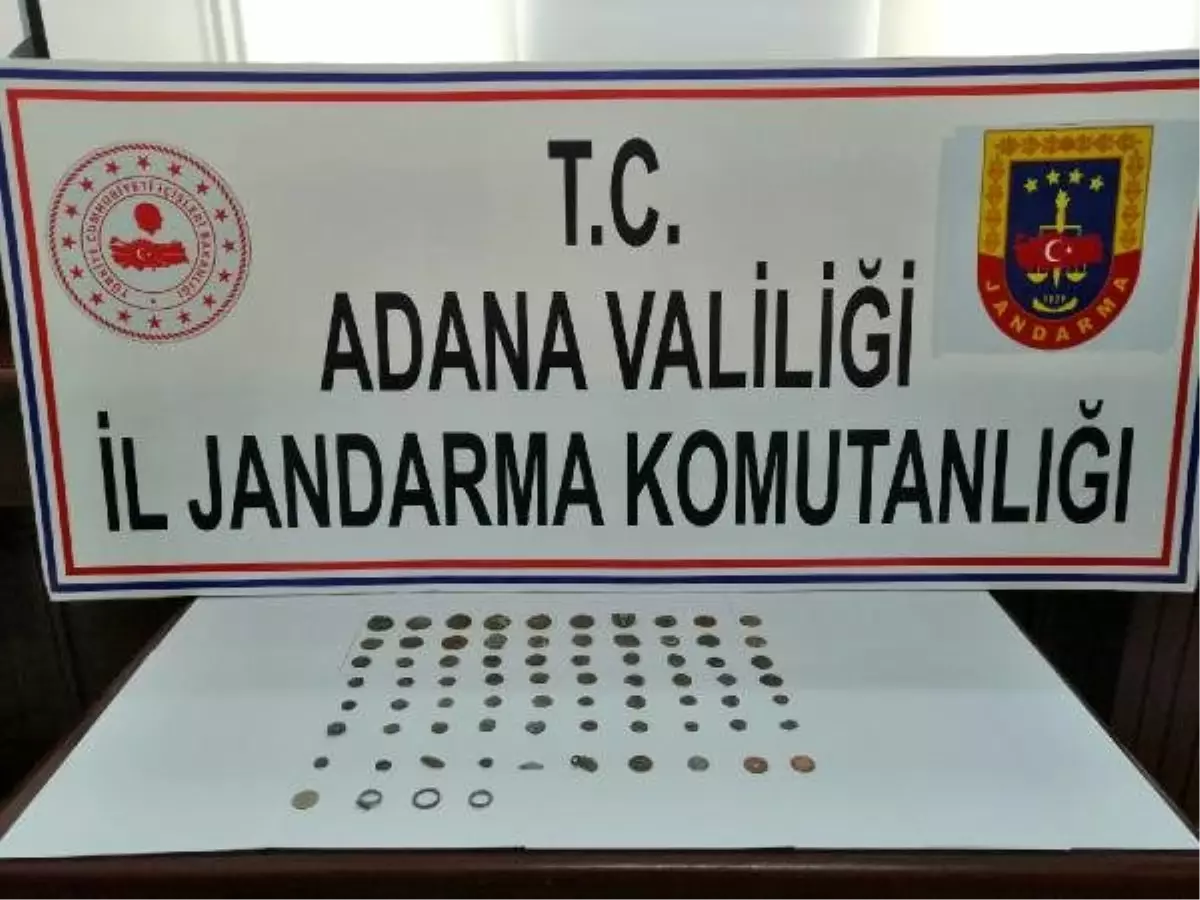 Adana'da 74 parça tarihi eser ele geçirildi