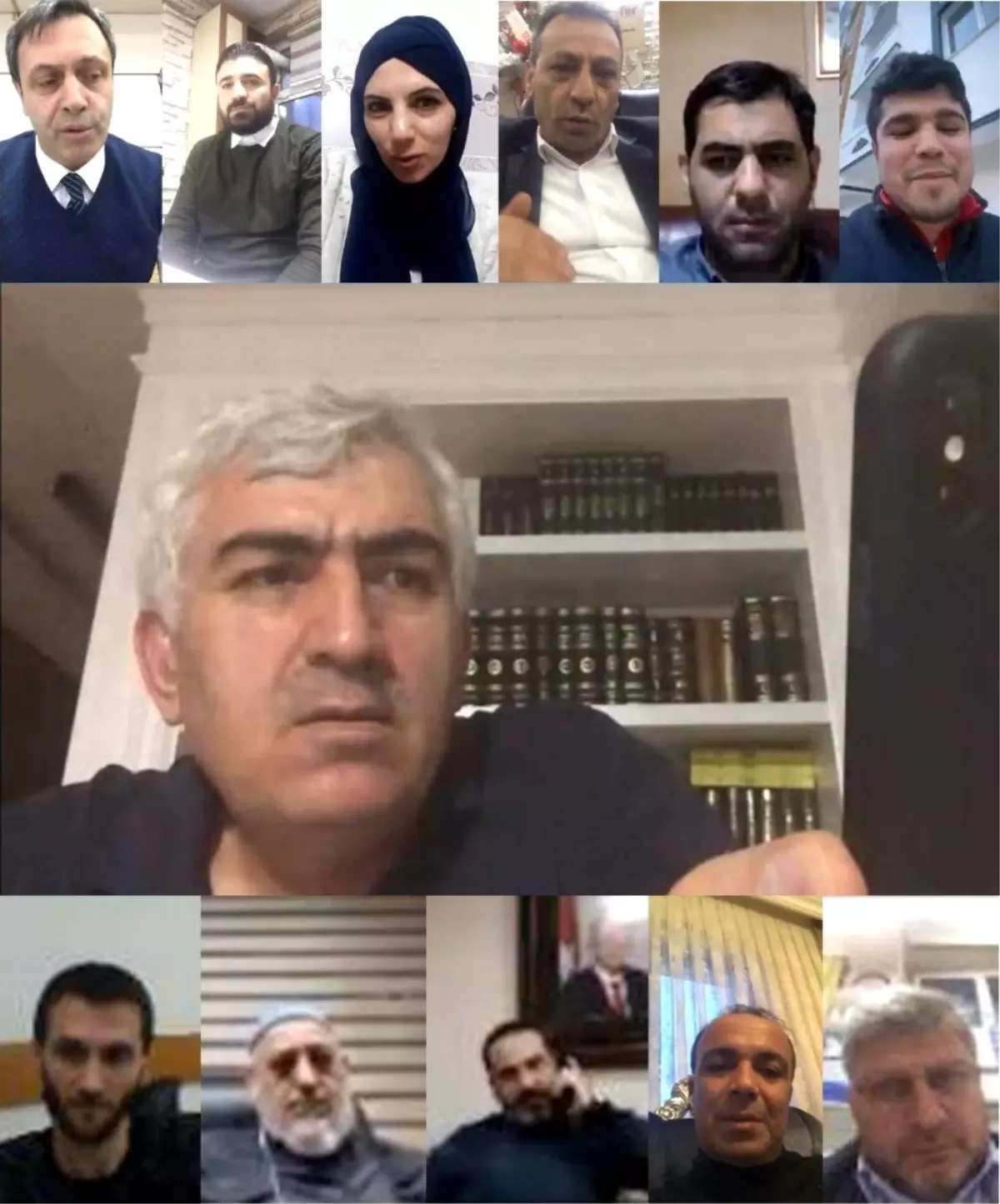 Ak Parti İl Yönetimi telekonferansla toplandı
