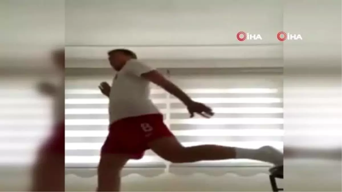 Altı farklı şehir ve bir ülkeden aynı anda antrenman yapıyorlar