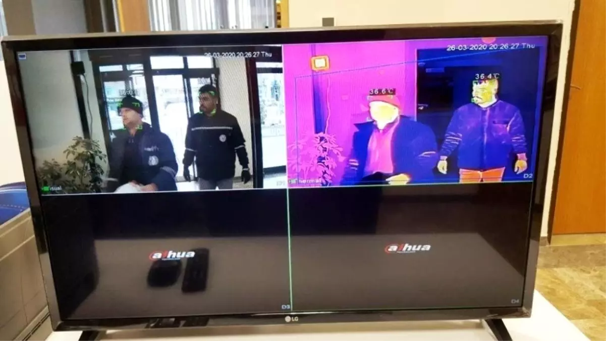 Altınova Belediyesi'nde termal kameralı önlem