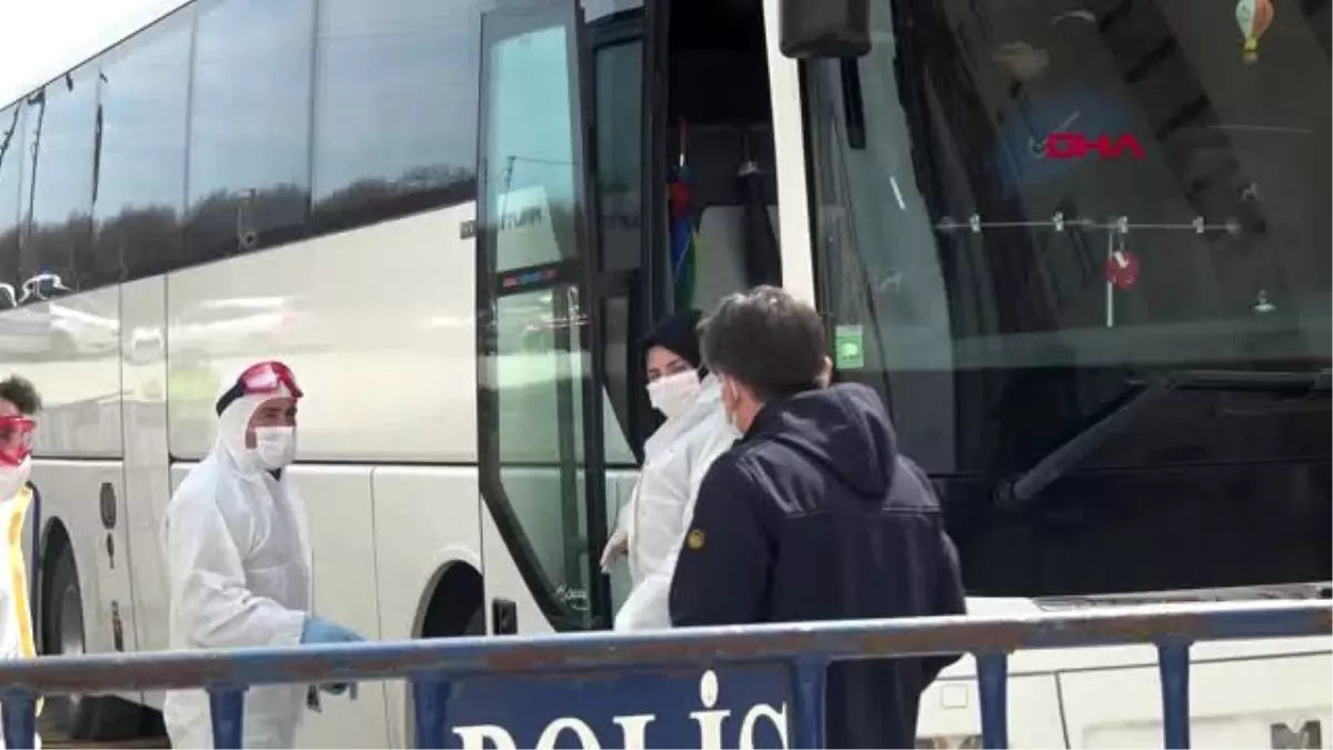BOLU Kazakistan, Ukrayna ve Bulgaristan’dan gelen 98 kişi Bolu’da yurda yerleştirildi