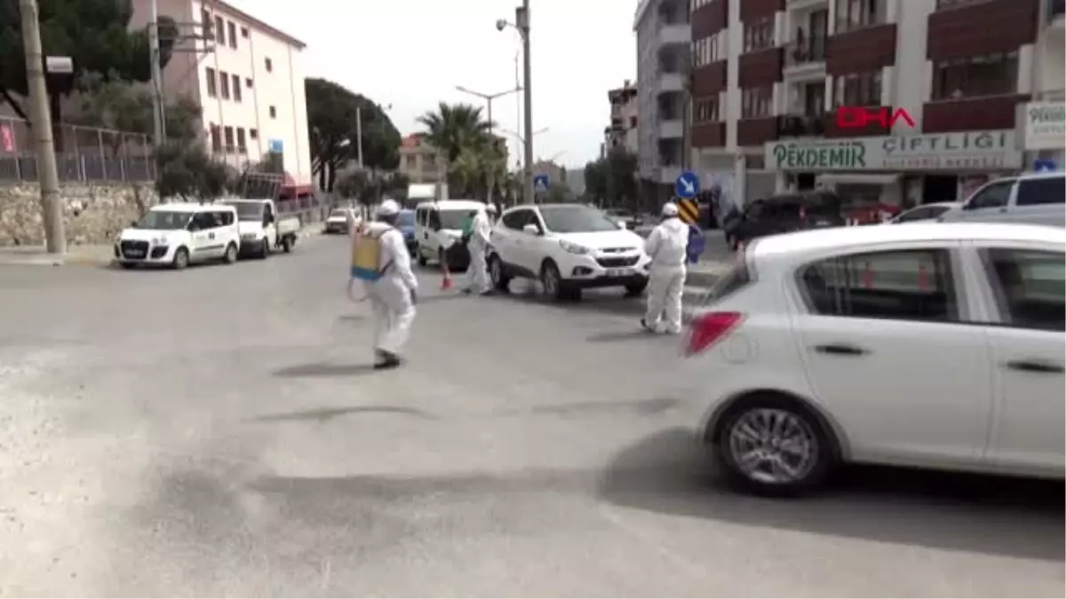 DENİZLİ Buldan’a giriş yapan tüm araçlar ilaçlanıyor