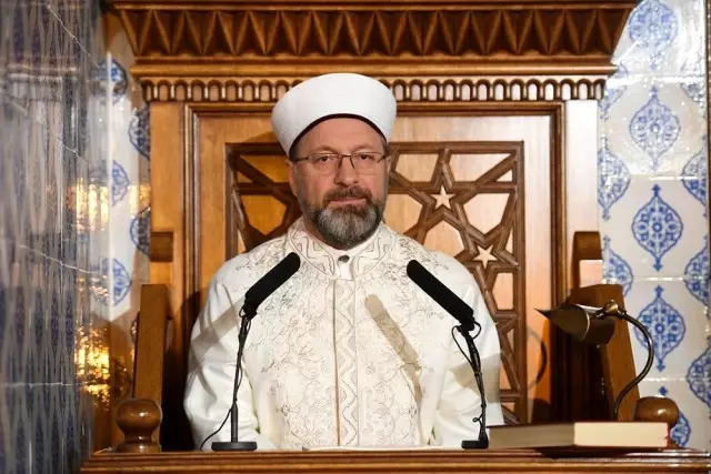 Diyanet İşleri Başkanı Erbaş: Diyanet İşleri Başkanı Erbaş: