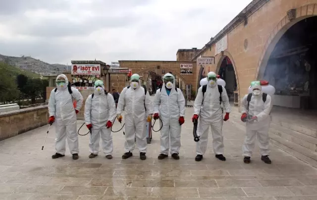 Eyyübiye dezenfekte çalışmaları Eyyübiye dezenfekte çalışmaları