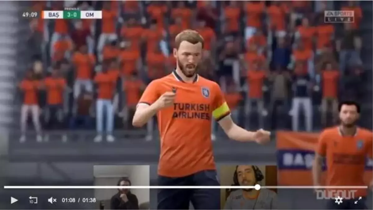 FIFA Karantina Turnuvası'nda Başakşehir'den farklı galibiyet!