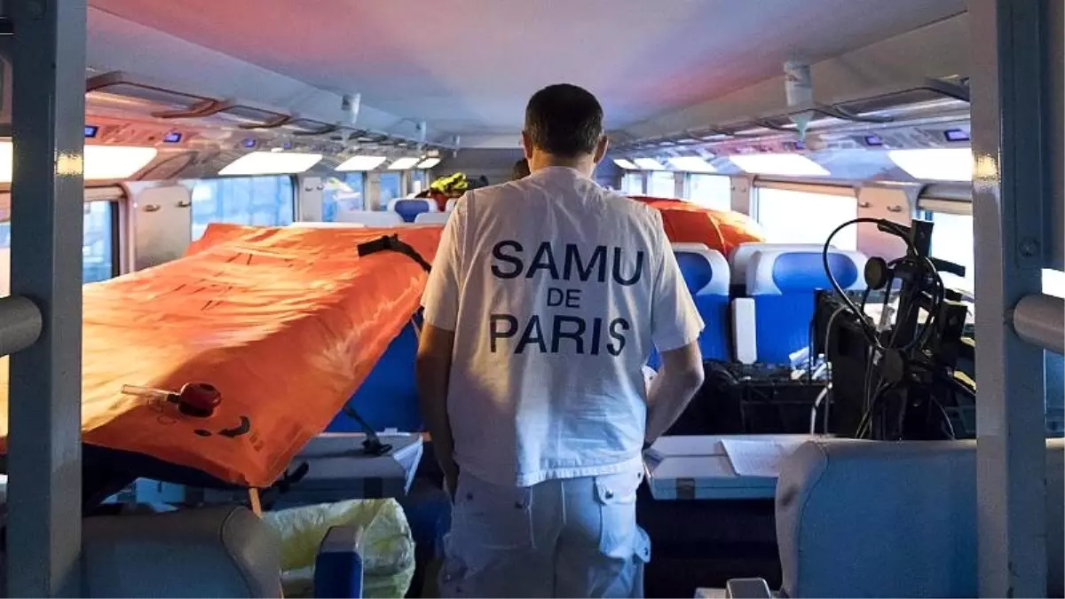 Fransa, Covid-19 salgınında hasta sevki için bir hızlı treni hastaneye dönüştürdü