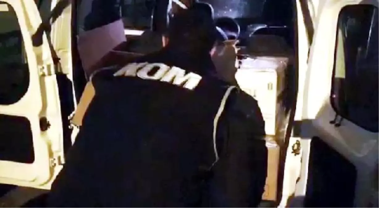 Gaziantep'te sahte alkol operasyonu: 2 gözaltı