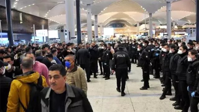 Havalimanında mahsur kalan bin 500 yabancı yolcu Karabük'teki yurda gönderildi