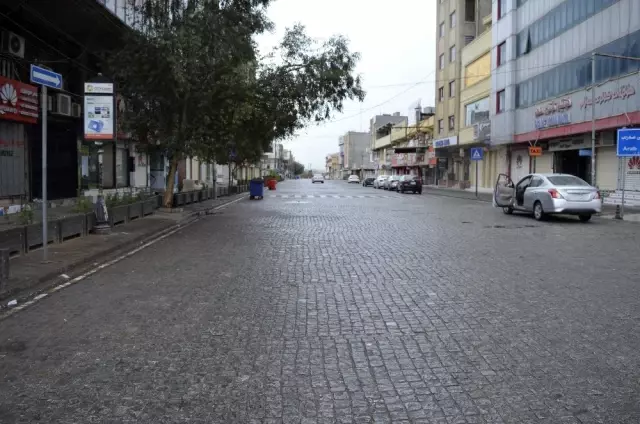 Irak'ta sokağa çıkma yasağı 11 Nisan'a uzatıldı Irak'ta sokağa çıkma yasağı 11 Nisan'a uzatıldı