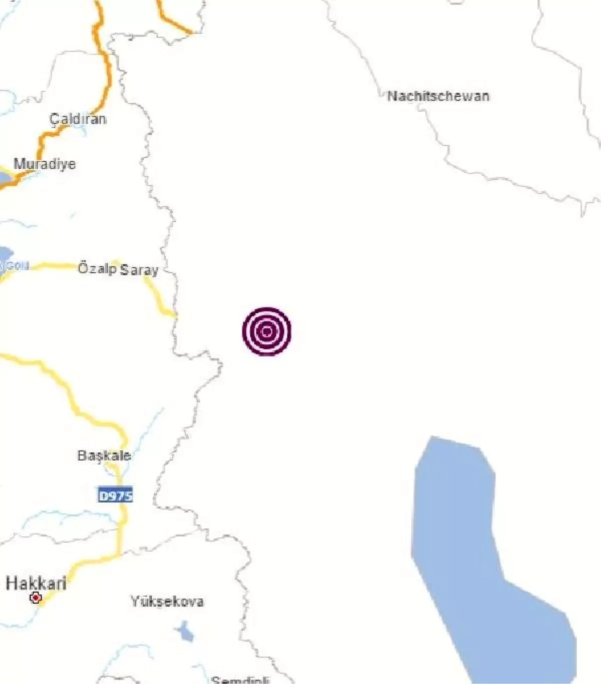 İran'da 4.4 büyüklüğündeki deprem; Van'da da hissedildi