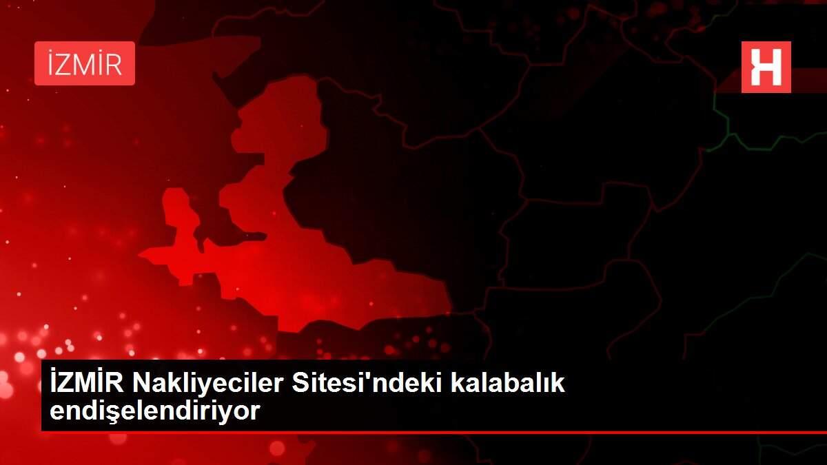 İZMİR Nakliyeciler Sitesi'ndeki kalabalık endişelendiriyor