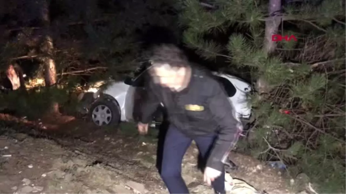 KARABÜK Otomobil şarampole devrildi: 1 ölü, 3 yaralı