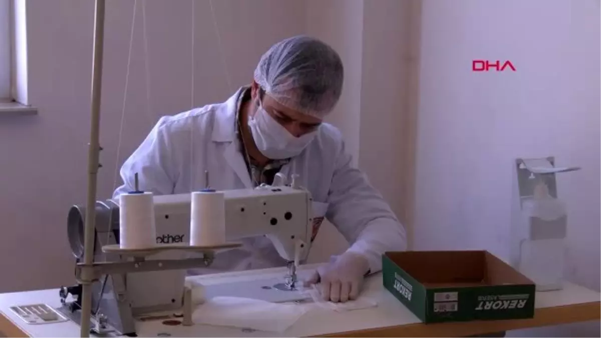 KAYSERİ Öğretmenlerin ürettiği maskeler, kamu kurumlarına dağıtılıyor
