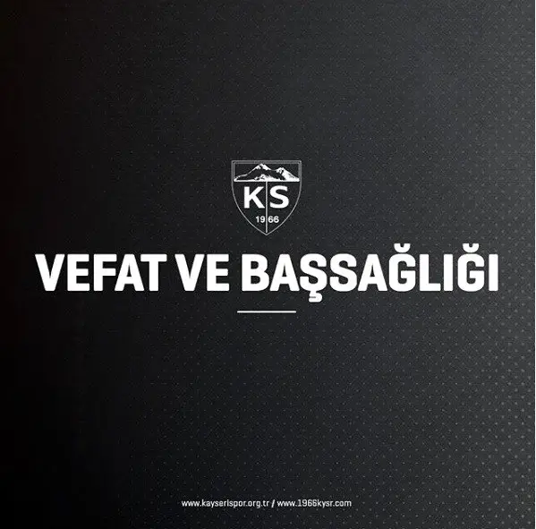 Kayserispor eski Başkanı Hamdi Elcuman'ın annesi vefat etti Kayserispor eski Başkanı Hamdi Elcuman'ın annesi vefat etti