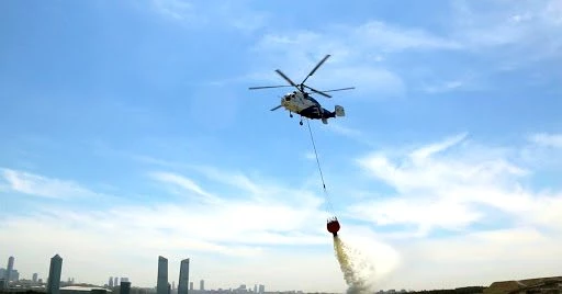 Kırklareli'nde helikopterle dezenfektan sıkılacak iddiaları yalanlandı