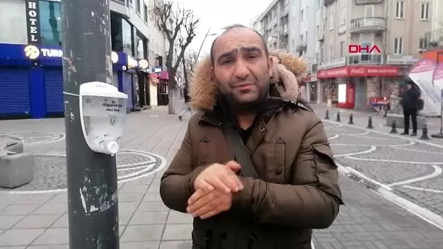 KIRKLARELİ Sokaktaki el dezenfektanlarına zarar veren çocuklar, serbest KIRKLARELİ Sokaktaki el dezenfektanlarına zarar veren çocuklar, serbest