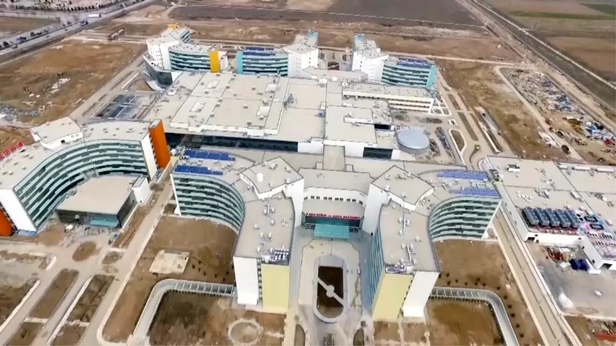 Konya Şehir Hastanesinde sona yaklaşılıyor