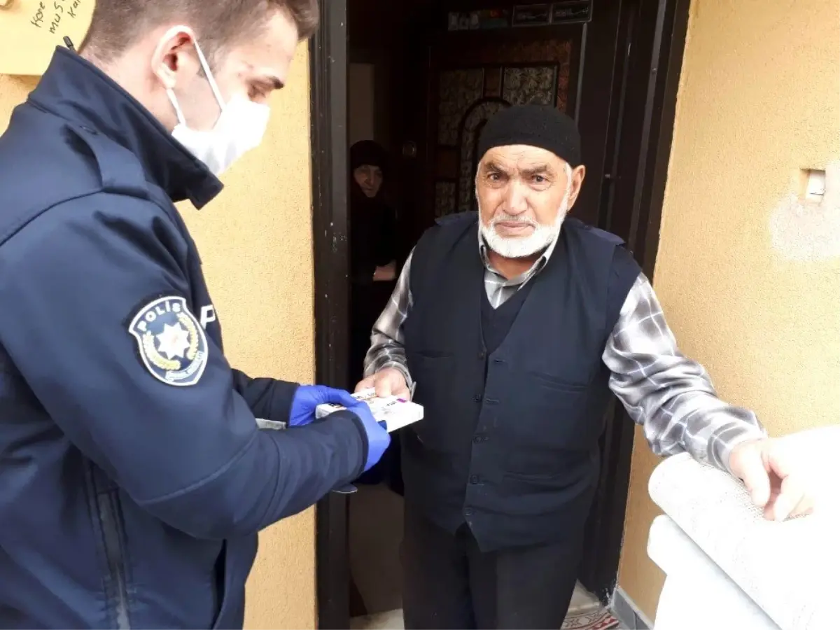 Kore Gazisi'nin yardımına polis yetişti